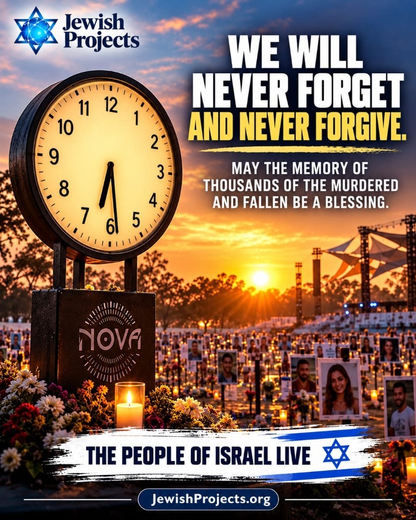 Post: We will never forget and never forgive — the Nova festival memorial at sunrise