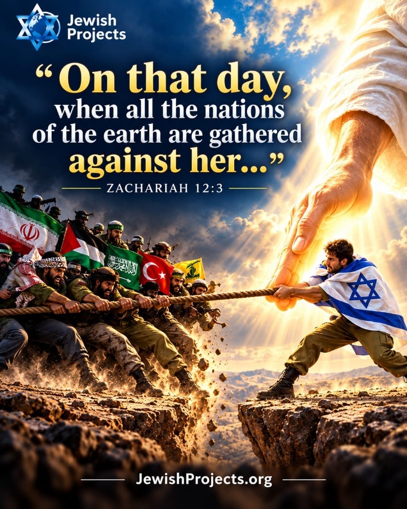Post: On that day, when all the nations of the earth are gathered against her — Zechariah 12:3